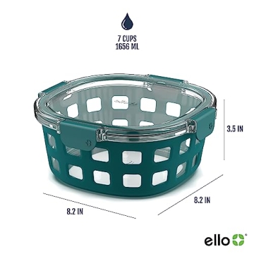 Durable Ello Duraglass Meal Prep Container for Stylish Storage