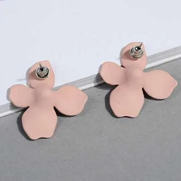 Boho Stud Earrings - Chic Floral Earrings for Women