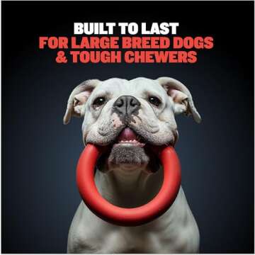 Bully Max Indestructible Chew Toy for Big Dogs