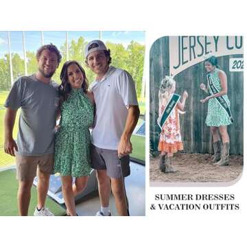 Chic Floral Summer Dress for Versatile Women’s Fashion