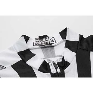 Weimostar Men's Cycling Jersey Men Mountain Bike Jerseys Short Sleeve Tops Cuff (White Skull Flower L)