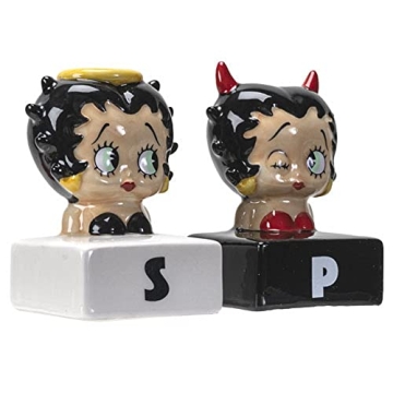 Pacific Giftware Betty Boop Angel & Devil Salt and Pepper Shakers Set of 2