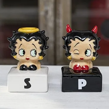 Betty Boop Angel & Devil Shakers Set for Collectors