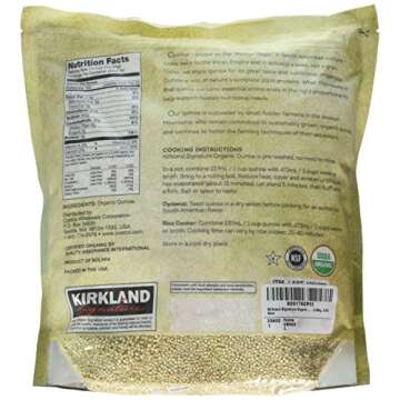 Kirkland Signature Organic Gluten-Free Quinoa: Nutritional Powerhouse from Peru