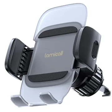 Lamicall Car Phone Mount | Easy Install & Thick Case Friendly