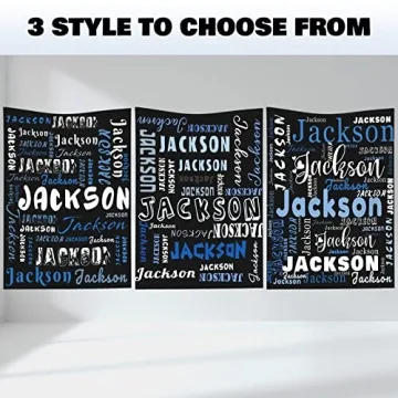 Personalized Blanket Custom Name Gift for All Ages