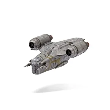 Star Wars Micro Galaxy Squadron Razor Crest Vehicle with Figures