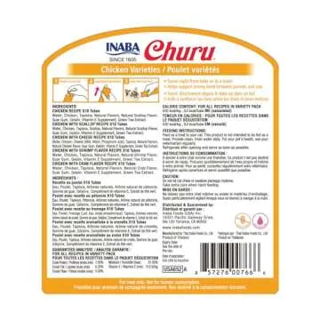 Delicious INABA Churu Cat Treats - Grain-Free, Creamy Purée Cat Treats with Taurine