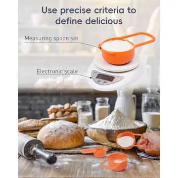 30-Pcs Sourdough Bread Baking Supplies - Sourdough Starter Kit | Including 9 inch Round and 10 inch Oval Banneton Proofing Basket，Precision Measuring Spoons，Electronic scales