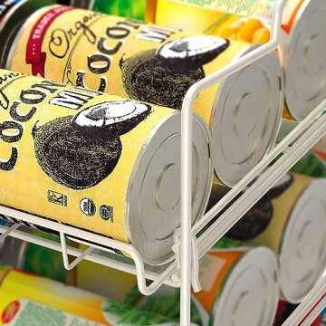 Deco Brothers Stackable Can Rack Organizer for Kitchen