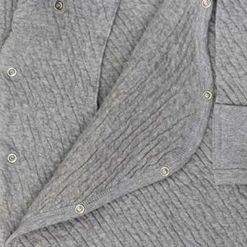 HonestBaby Organic Cotton Kimono Coverall for Infants