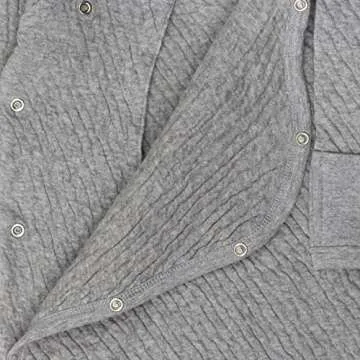 HonestBaby Organic Cotton Kimono Coverall for Infants