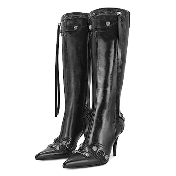 Dsevht Women's Stiletto Knee High Boots for All Occasions