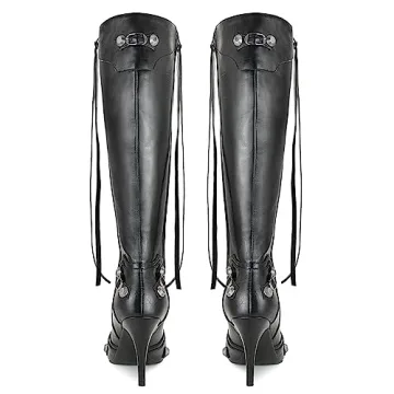 Dsevht Women's Stiletto Knee High Boots for All Occasions
