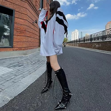 Dsevht Women's Stiletto Knee High Boots for All Occasions
