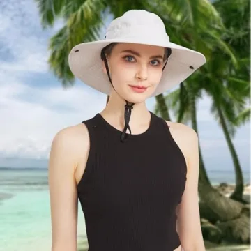 NPJY Ponytail Sun Hat for Outdoor Fun with UPF 50+