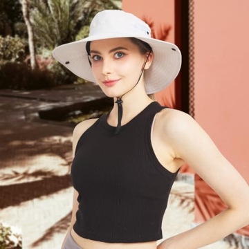 NPJY Ponytail Sun Hat for Outdoor Fun with UPF 50+