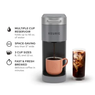 Keurig K-Slim Hot and Iced Coffee Maker Compact Design