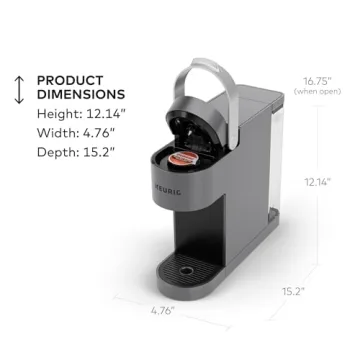 Keurig K-Slim Hot and Iced Coffee Maker Compact Design