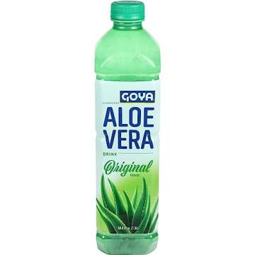 Goya Aloe Vera Drink Original Flavor, 50.8 Fl Oz (Pack of 12)