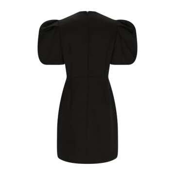 Elegant Bow Cutout Mini Dress for Women - HGps8w