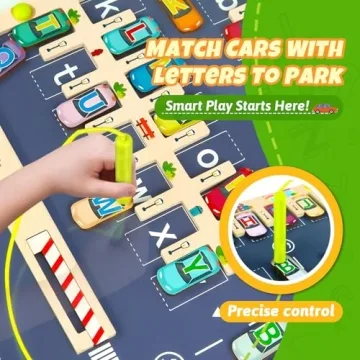 Magnetic Alphabet Maze for Toddler Learning Fun