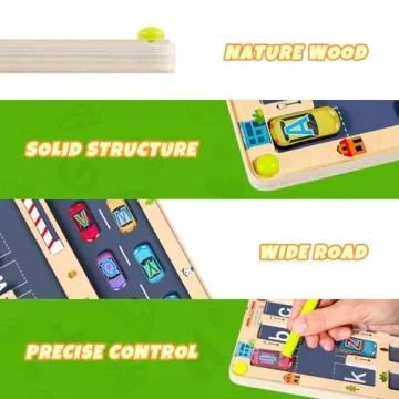 Magnetic Alphabet Maze for Toddler Learning Fun