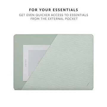 Premium MacBook Sleeve with Magnetic Closure & Pocket