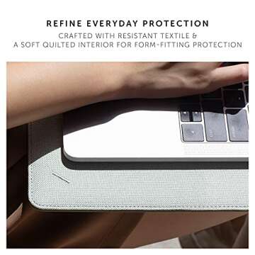 Premium MacBook Sleeve with Magnetic Closure & Pocket