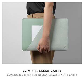 Premium MacBook Sleeve with Magnetic Closure & Pocket
