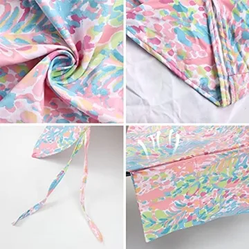 VOCOOL Beach Chair Towel Cover with Pockets for Outdoor