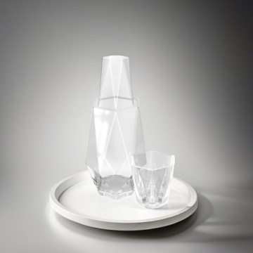 Elegant American Atelier Geometric Night Carafe Set