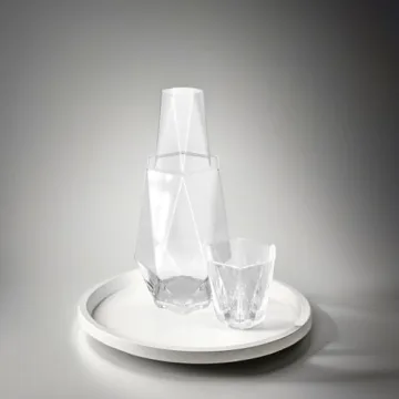 Elegant American Atelier Geometric Night Carafe Set