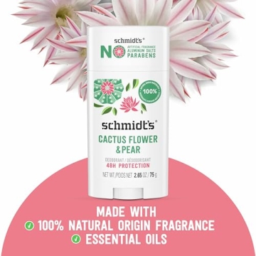 Schmidt's Vegan Deodorant Cactus Flower & Pear 24-Hour