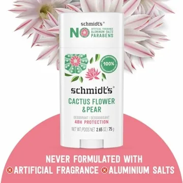 Schmidt's Vegan Deodorant Cactus Flower & Pear 24-Hour