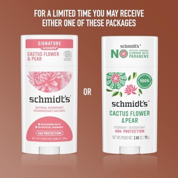 Schmidt's Vegan Deodorant Cactus Flower & Pear 24-Hour