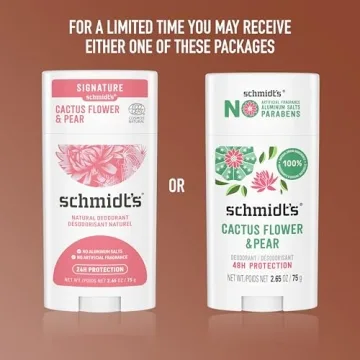 Schmidt's Vegan Deodorant Cactus Flower & Pear 24-Hour