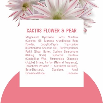 Schmidt's Vegan Deodorant Cactus Flower & Pear 24-Hour