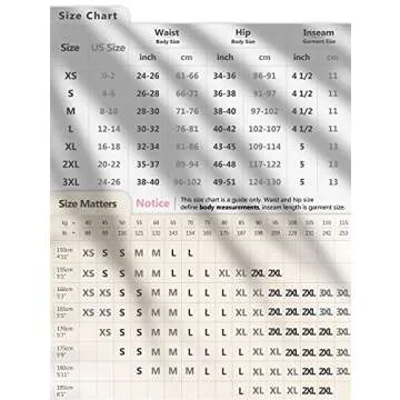 ODODOS Women's 5" Crossover Yoga Shorts with Inner Pocket, High Waist Sports Athletic Workout Running Biker Shorts, Black, Medium