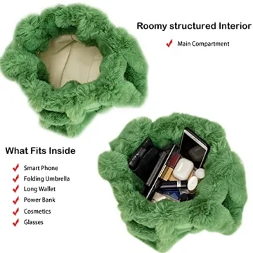 Stylish Faux Fur Tote Bag for Women - Eco-Friendly Design