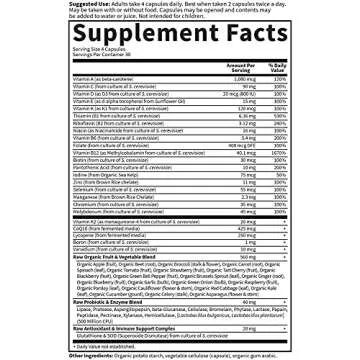 Garden of Life Men's Whole Food Multivitamin with Probiotics