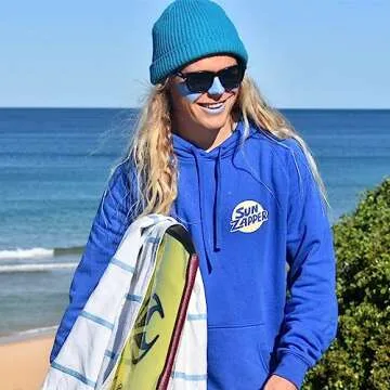 Sun Zapper Zinc Oxide Sunscreen - Pink, White & Blue - SPF 50+ Very High Sun Protection Waterproof Sunblock for Face & Body, Adults, Kids, Baby - Travel Stick