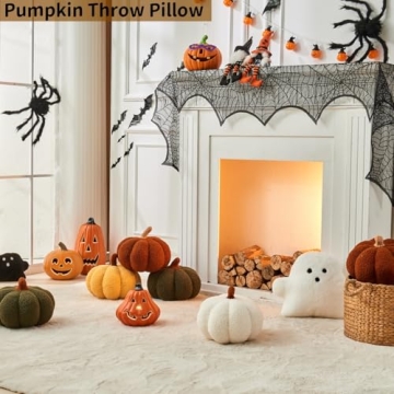 Vdoioe Pumpkin Pillow - Cozy Fall Decor for Home