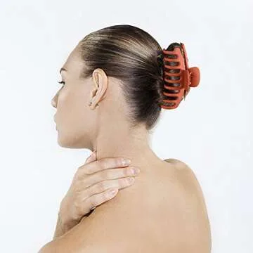 SHALAC Large Hair Claw Clips - Perfect Hold for Thick Hair