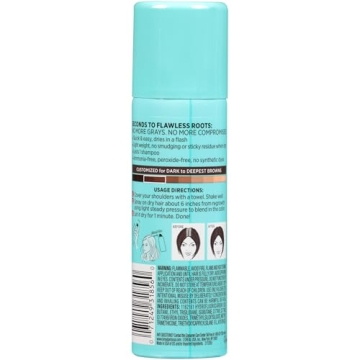 Instant Gray Coverage with L'Oréal Root Cover Up Spray