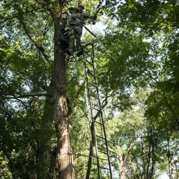 Hawk 21' Sasquatch Ladder Stand with Comfort Features