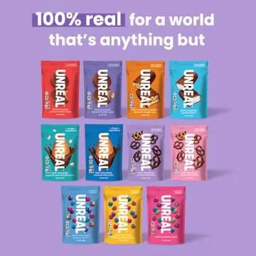 UNREAL Dark Chocolate Covered Pretzels, 7g Sugar, Chocolate Candy Treat Bag, Gluten Free, Fair Trade, Non-GMO, Value Size, 3.5oz (Pack of 3)