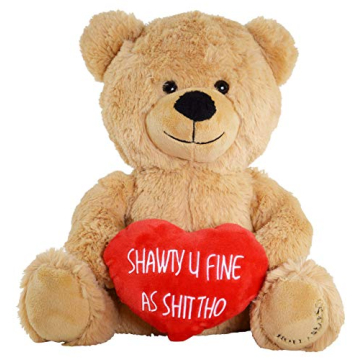 Funny Shawty U Fine 10" Teddy Bear for Loved Ones