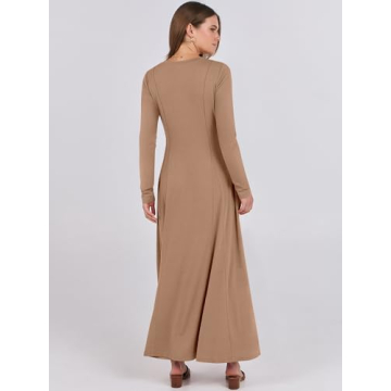 Elegant Anrabess Women's Maxi Dress with Pockets