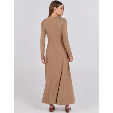 Elegant Anrabess Women's Maxi Dress with Pockets